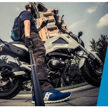 Selfie stick pentru camera GoPro – aliaj de aluminiu, impermeabil, antiderapant