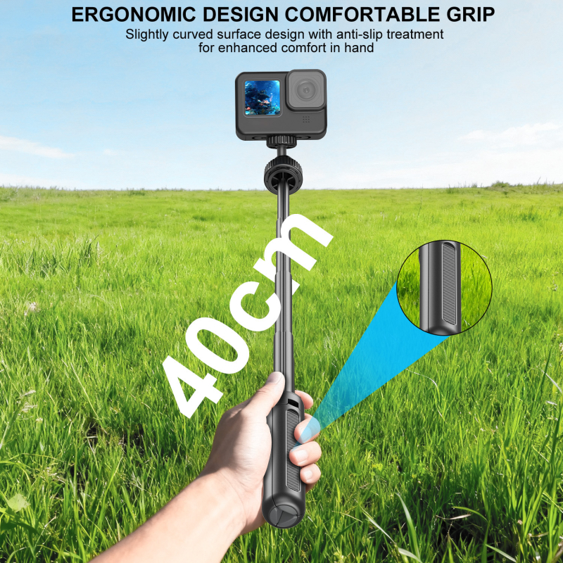 Desiontal Mini Trepied de Birou pentru Selfie – GoPro 11 Compatibil, Universal, Aliaj de Aluminiu