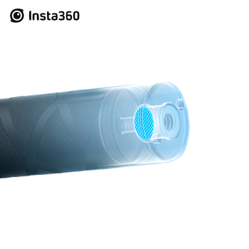 Bețișor selfie din fibră de carbon Insta360, compatibil universal, model 1-3-YS037, rezistență înaltă