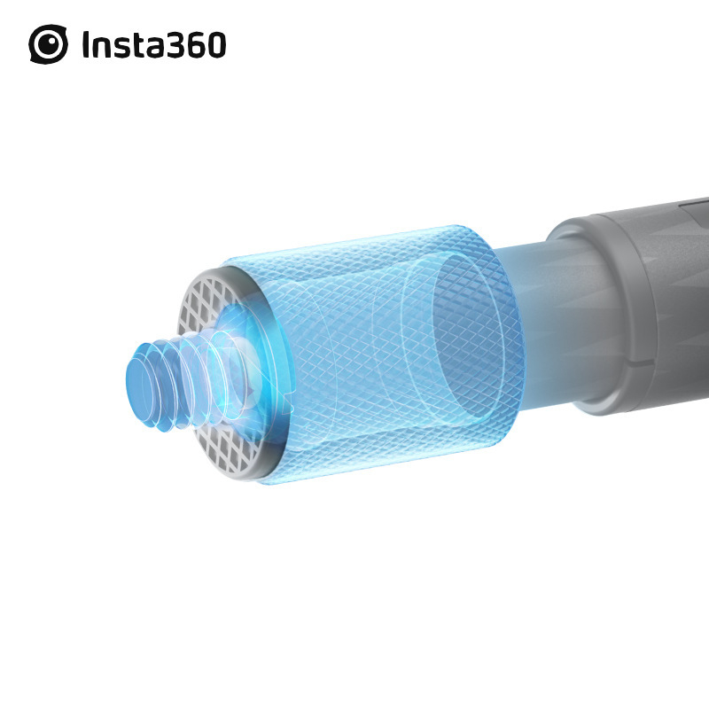 Bețișor selfie din fibră de carbon Insta360, compatibil universal, model 1-3-YS037, rezistență înaltă