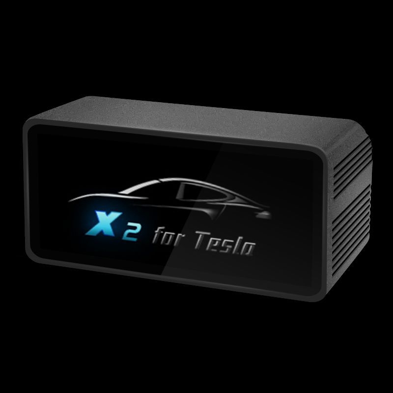 Tesla LCD Head-Up Display X2 Model Y un Model 3 – PC+ABS materiāls, DC barošana