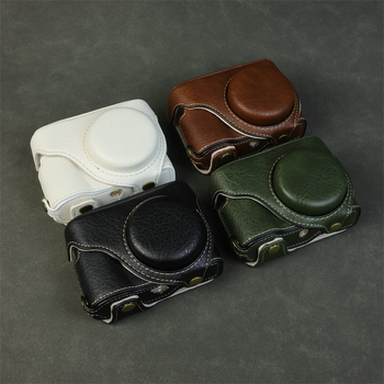 PU materijal Panasonic ZS99 kamera torba – otporan kućište, flanel podstava, torba za rame