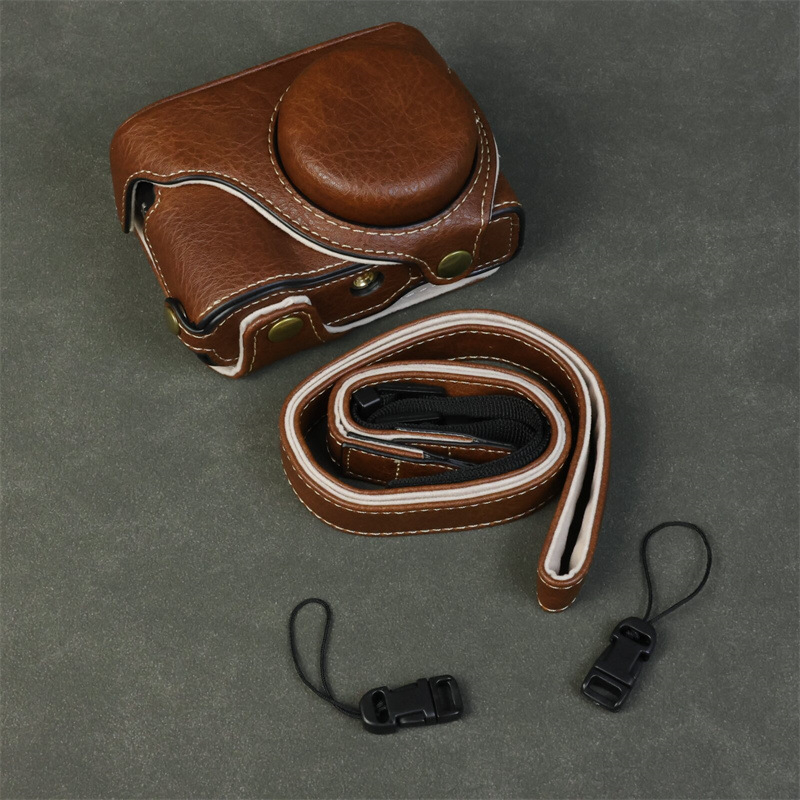 PU materijal Panasonic ZS99 kamera torba – otporan kućište, flanel podstava, torba za rame