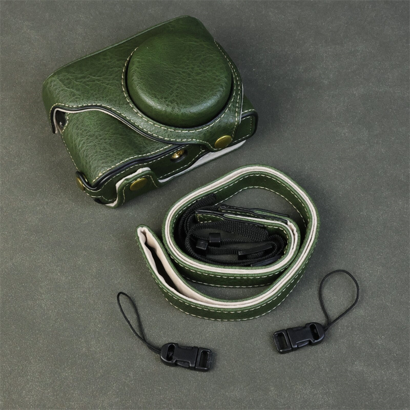 PU materijal Panasonic ZS99 kamera torba – otporan kućište, flanel podstava, torba za rame