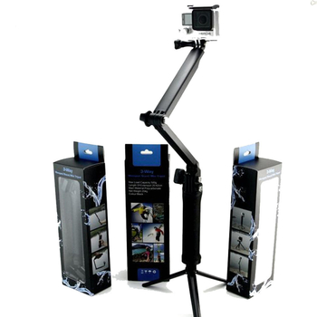 FHX GoProp trojstranné nastaviteľné rameno pre GoPro/360/DJI — ABS, model 233, vlastné logo