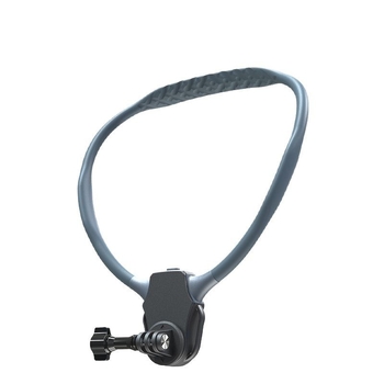 Držač za sportsku kameru na vratu – PC+ABS+silika gel, nosivost 5 kg, težina 0,38 kg, marka Look for ears, prilagodljivo