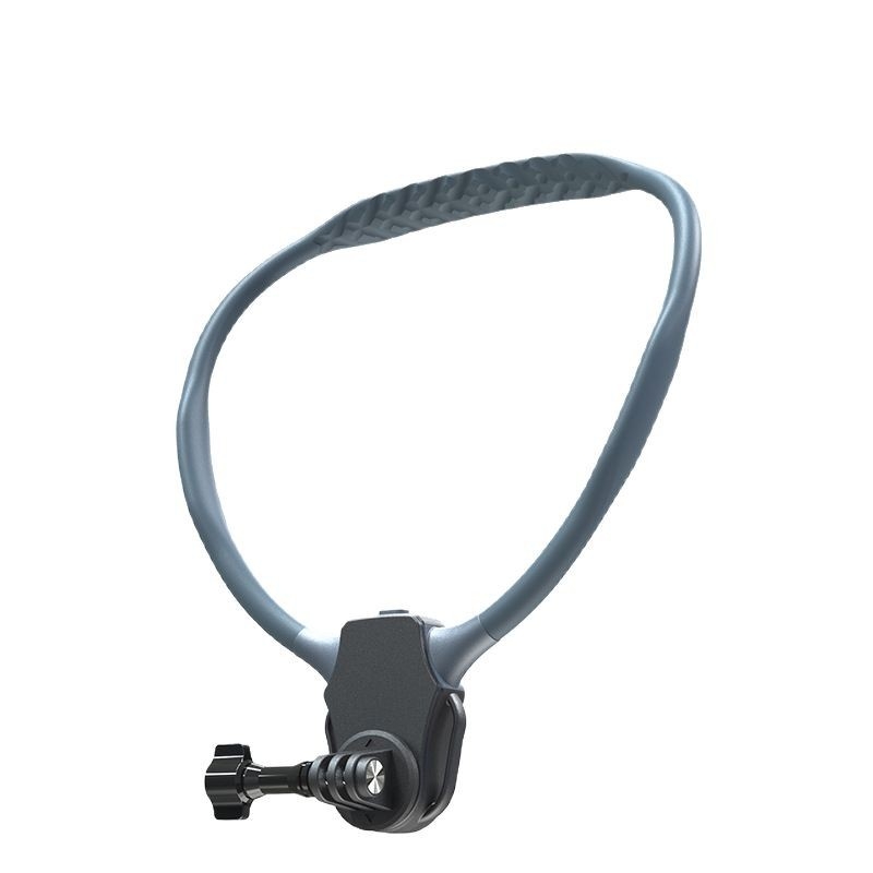 Držač za sportsku kameru na vratu – PC+ABS+silika gel, nosivost 5 kg, težina 0,38 kg, marka Look for ears, prilagodljivo