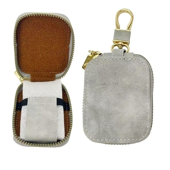 Yijian univerzalna kožna futrola za AirPods – PU koža, kožna futrola, podstava od sintetičke kože