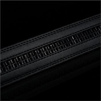 Vīriešu divslāņu ādas josta ar automātisku sprādzi (Materiāls: āda; Sprādze: sakausējums; Aizvērums: automātisks)