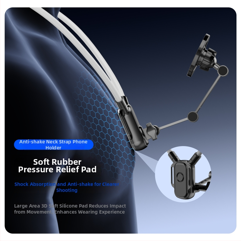 Suport MagSafe pentru telefon la gât, pentru ciclism, înregistrare video magnetică, construcție din ABS metal, stil universal, utilizare în aer liber pentru ciclism, personalizare disponibilă, marcă privată autorizată