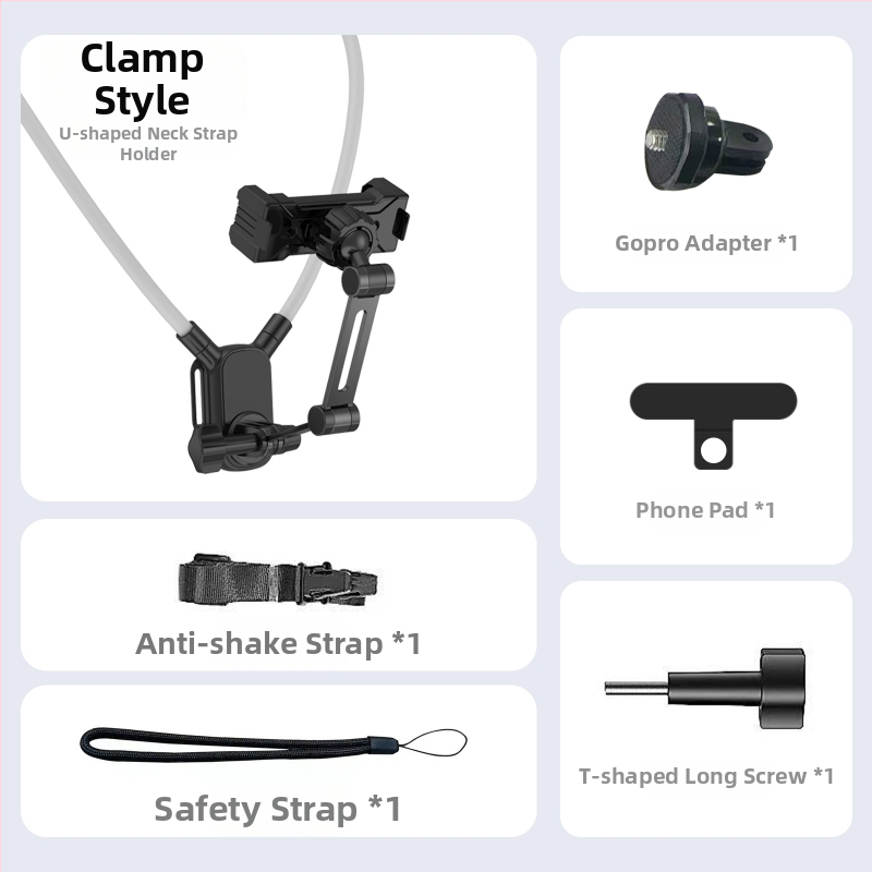 Suport MagSafe pentru telefon la gât, pentru ciclism, înregistrare video magnetică, construcție din ABS metal, stil universal, utilizare în aer liber pentru ciclism, personalizare disponibilă, marcă privată autorizată