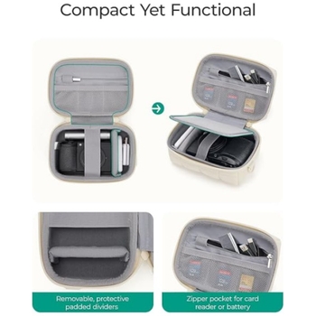 DSLR torba – otporna na habanje, otporna na udarce i smanjenje opterećenja; vanjska Oxford tkanina; unutarnja poliester podstava; ergonomski stražnji panel; unisex