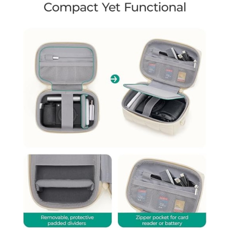 DSLR torba – otporna na habanje, otporna na udarce i smanjenje opterećenja; vanjska Oxford tkanina; unutarnja poliester podstava; ergonomski stražnji panel; unisex