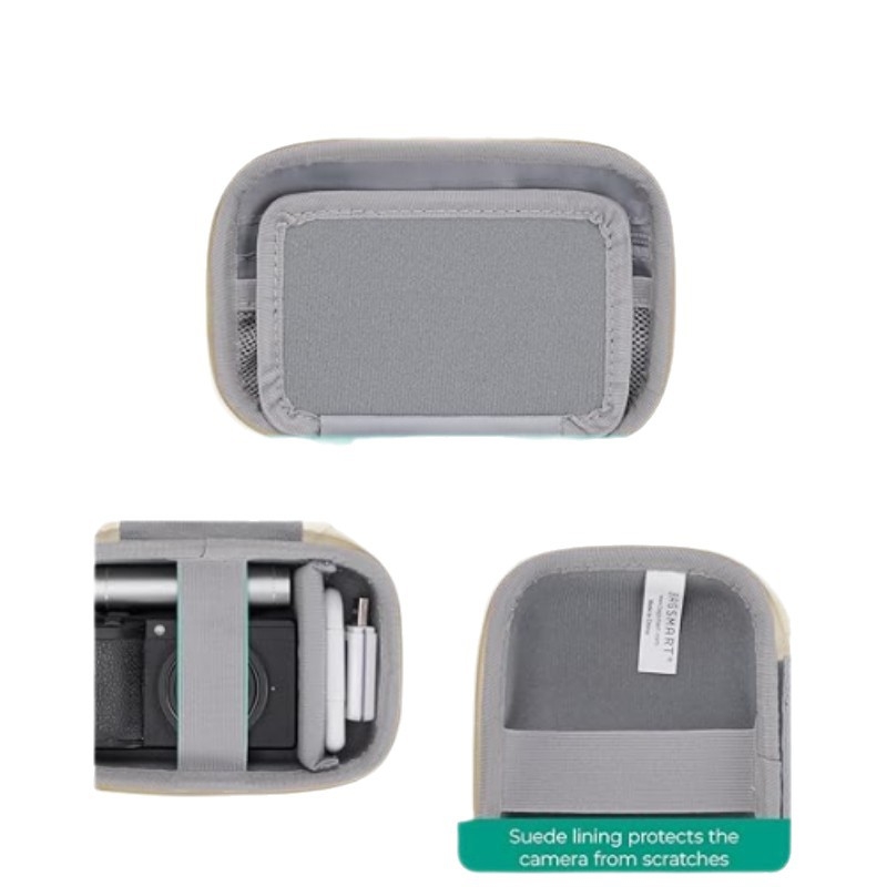 DSLR torba – otporna na habanje, otporna na udarce i smanjenje opterećenja; vanjska Oxford tkanina; unutarnja poliester podstava; ergonomski stražnji panel; unisex