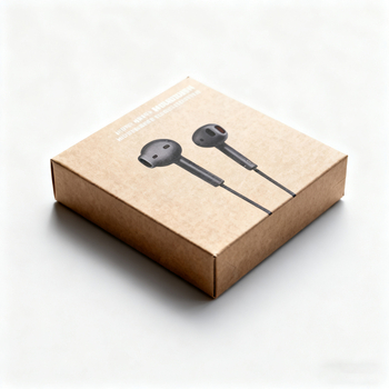 Kohandatud pakendikarp, paber/kartong, mudel C100, laminatsioon ja UV kate