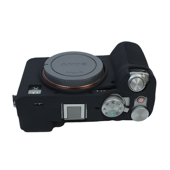 Silikonsko kućište za Sony Alpha 7C II – zaštitno silikonsko kućište, otporno na habanje, meka gumena konstrukcija
