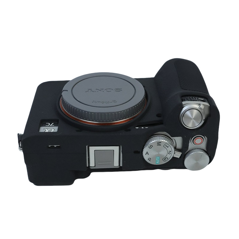 Silikonsko kućište za Sony Alpha 7C II – zaštitno silikonsko kućište, otporno na habanje, meka gumena konstrukcija