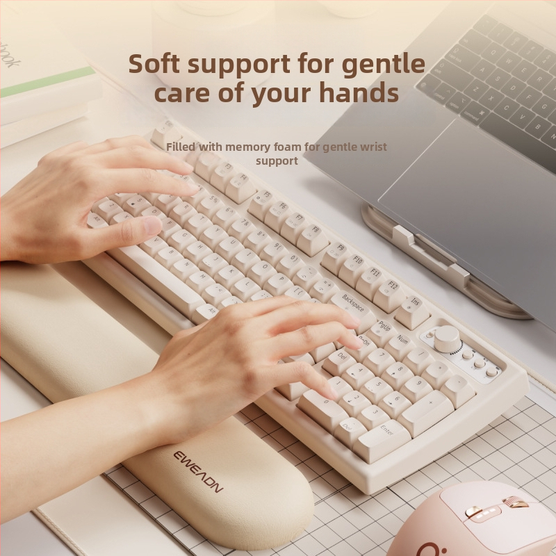 Rokas locītavas spilventiņš ar atmiņas putām, divpusējs, LYCRA putas, biroja lietošanai