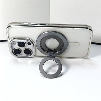 Βάση κινητού αυτοκινήτου με διπλής όψεως μαγνήτη, αναδιπλούμενη, μεταλλικό κράμα, περιστροφή 360°