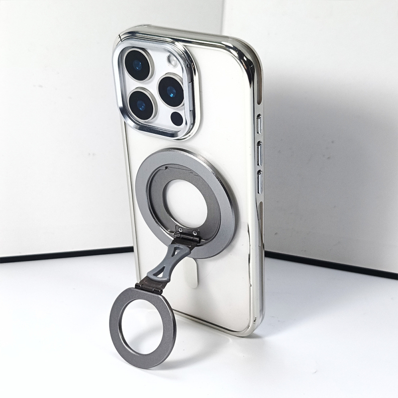 Βάση κινητού αυτοκινήτου με διπλής όψεως μαγνήτη, αναδιπλούμενη, μεταλλικό κράμα, περιστροφή 360°