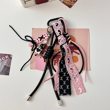 ZHI JIE Akrilo Rankinės Pakabukas – Miesto Minimalistinis Stilius, Žvaigždžių Meilės Raštas, Ruduo 2025