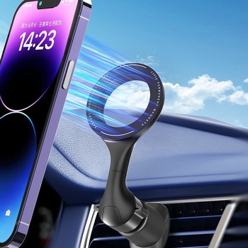 Držač za telefon u automobilu od legure - protiv vibracija, univerzalni, prilagodljiv