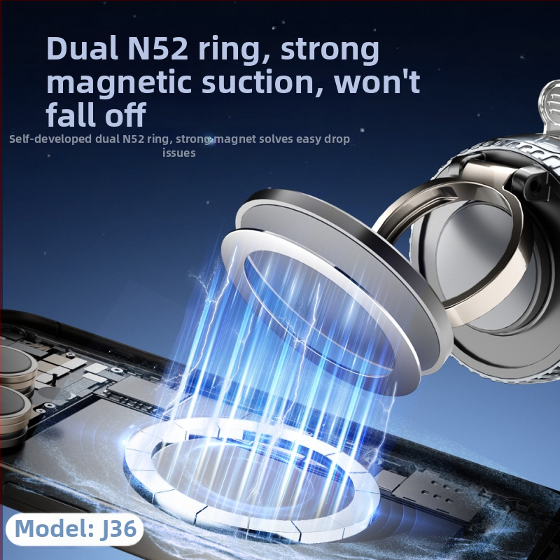 Suport magnetic pentru telefon auto, cu ventuză, din plastic, universal