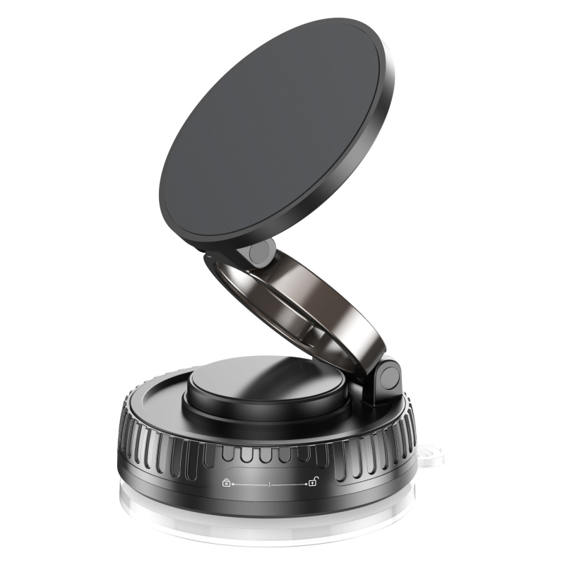 Suport magnetic pentru telefon auto, cu ventuză, din plastic, universal