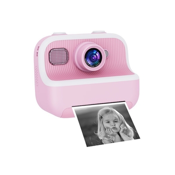 Camera pentru copii cu imprimare instantanee M8 – Cameră digitală pentru copii, imprimare fotografii, stocare TF card, baterie 1500 mAh, funcții: fotografiere, înregistrare video, filtre