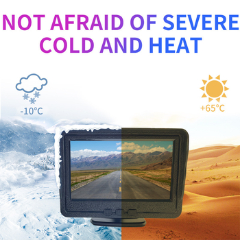 Monitor LCD pentru mașină IPS, rezoluție 480x272, intrare AHD, PAL/NTSC, model VK-TB703+605T