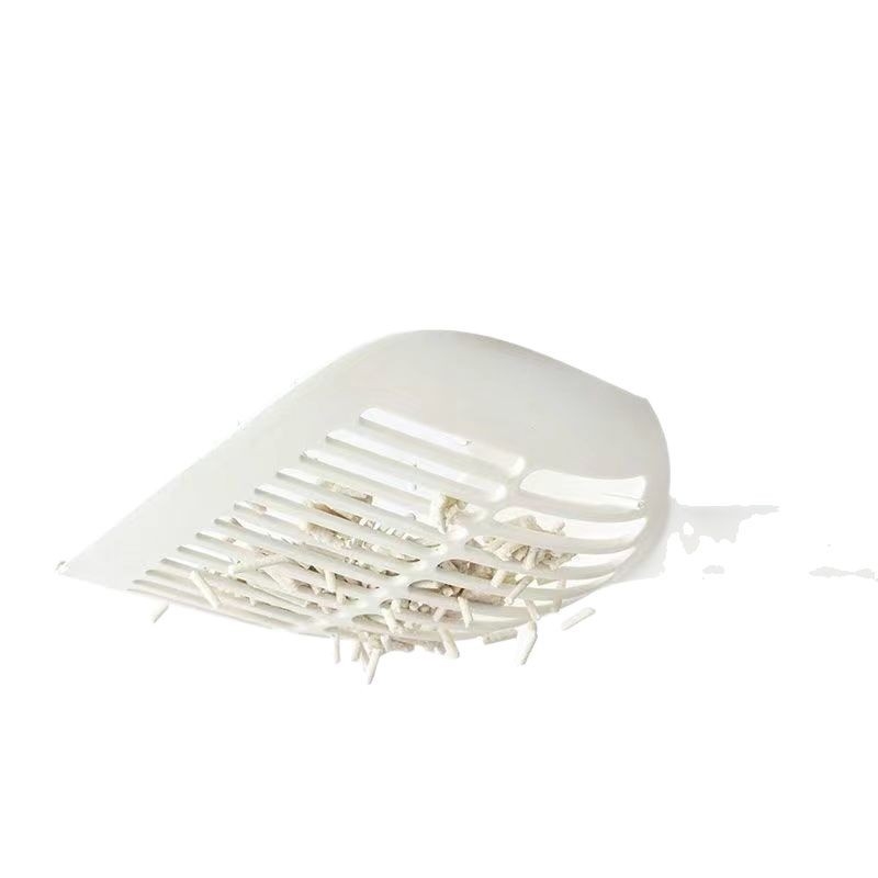 PVC lopatica za mačji pijesak s šupljom mrežom i držačem