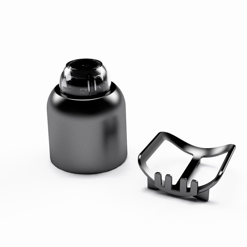 Cameră X5 cu viziune de noapte wireless, LCD de 1 inch, 640x480, stocare pe card TF, alimentare la priză