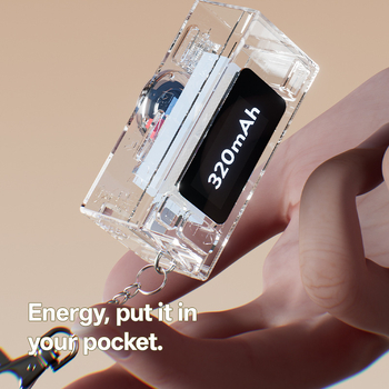 Mini kamera privjesak za ruksak | 0,96 LCD, 1080P video, microSD do 128GB, jedna kamera