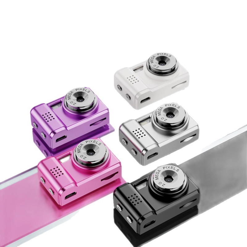 Camera mini personalizată în pandantiv — Cameră portabilă pentru campus, TF card, 1–5 MP, Carcasă ABS, Video și Fotografiere