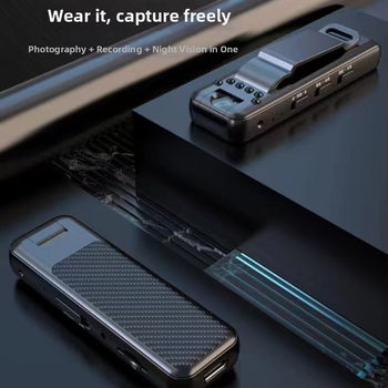 PB10 cameră stil pix pentru înregistrare video, 1080p, viziune nocturnă infraroșu, senzor 5 MP, stocare pe card TF, autonomie baterie 3-4 ore