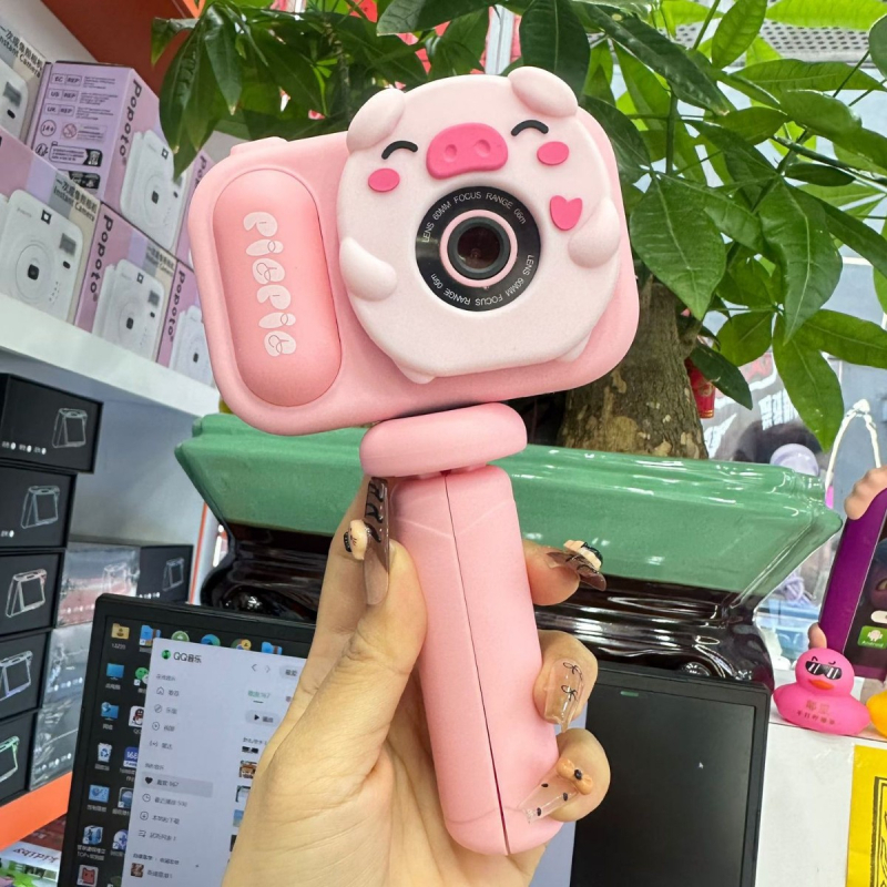 H8 dječja kamera s mogućnošću neposrednog ispisa – igračka kamera, TF kartica, preko 40 MP, ABS kućište, trajanje baterije 3–5 sati, funkcije: tajmer, ispis fotografija, video, filtri