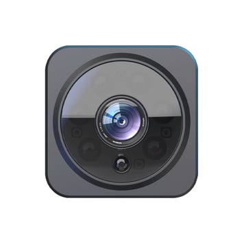 AS02 Kvadratna HD WiFi kamera s noćnim vidom, 1080p, pohrana na TF karticu, plastično kućište