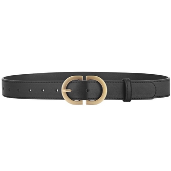 PU ādas josta ar dubulto D sprādzi, sakausējuma sprādze, adatu sprādze, platums 2-4 cm, Patchton