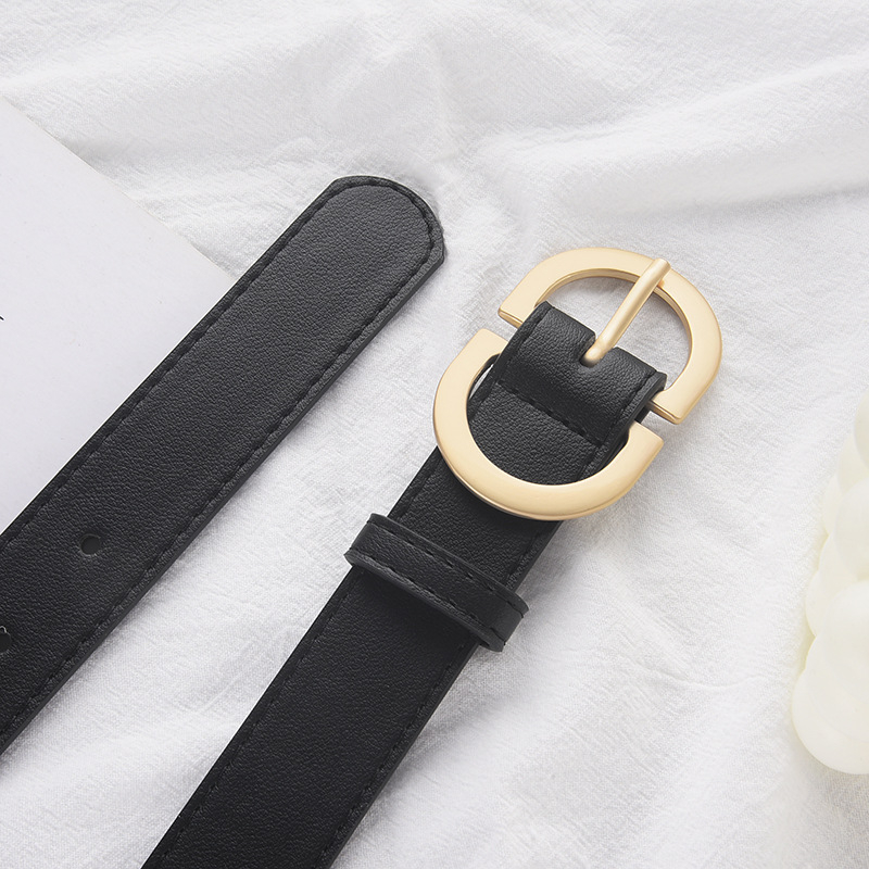 PU ādas josta ar dubulto D sprādzi, sakausējuma sprādze, adatu sprādze, platums 2-4 cm, Patchton