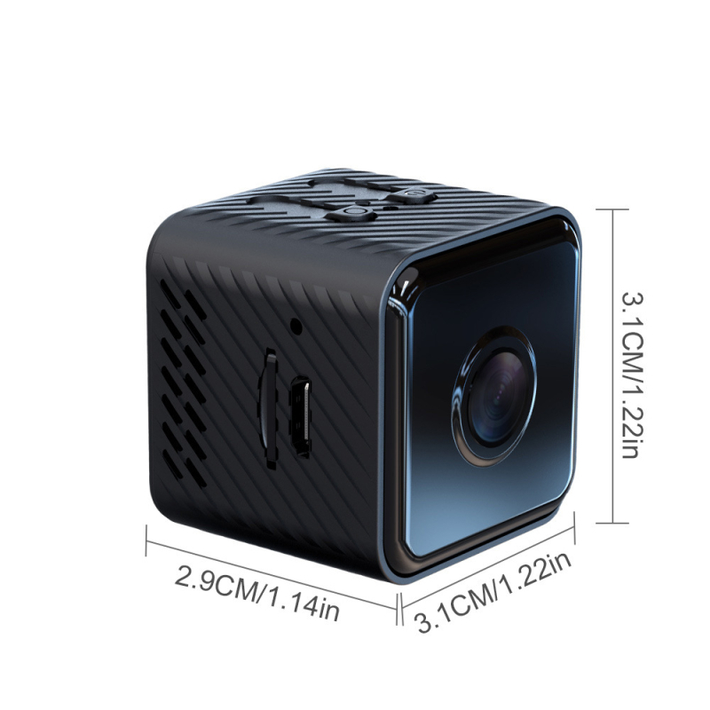 X2 Unutarnja Bežična Kamera Za Nadzor, 1080p Infrared Noćno Vidjenje, TF Pohrana, 90 Minuta Trajanja Baterije