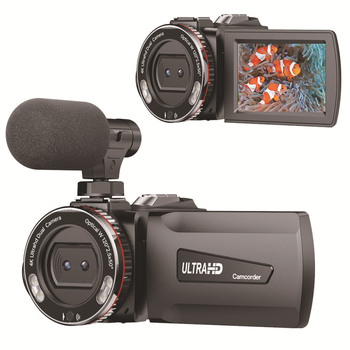 HDV900 Pro Ručna kamera sve-u-jednom – 21x optički zoom, 24MP CMOS senzor, 1080p, 270° rotirajući ekran, USB-C/HDMI, MicroSD