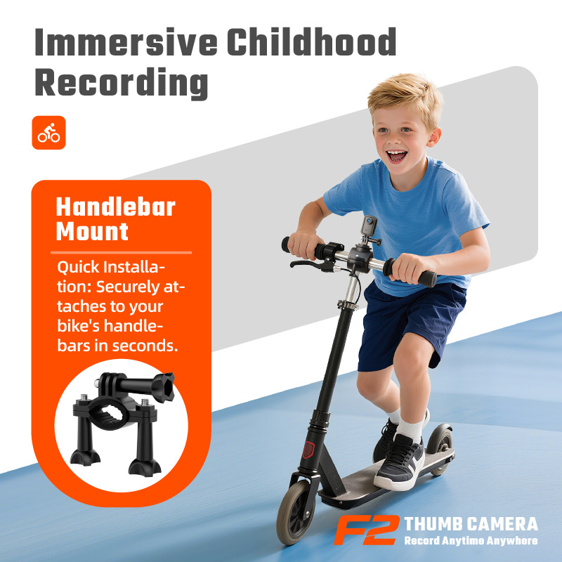 Мотоциклетна DVR камера – 1080p видео, 14MP снимки, 140° широк ъгъл, обектив F1.0, 1.5-инчов LCD дисплей