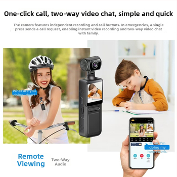 sx-m13 Sportska džepna kamera, 3 MP senzor, 1,3-inčni LCD, TF kartica za pohranu, ABS kućište, trajanje baterije 3–4 sata