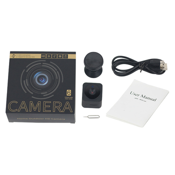 Camera de supraveghere AS02 - 30W pixeli, card TF, baterie 180 min, Video și fotografie