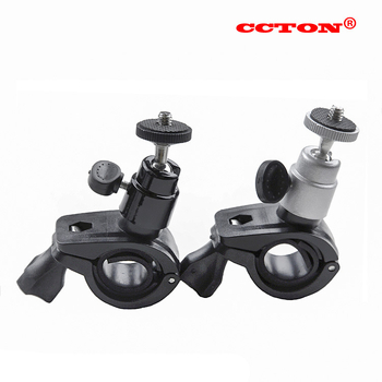 Držač kamere za bicikl/motocikl, aluminijska legura + ABS, kompatibilan s GoPro malim modelom