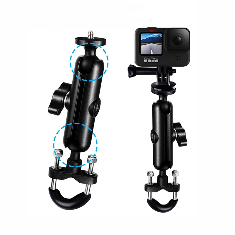 GoPro držač za akcijsku kameru za motocikl, držač za dash cam i telefon