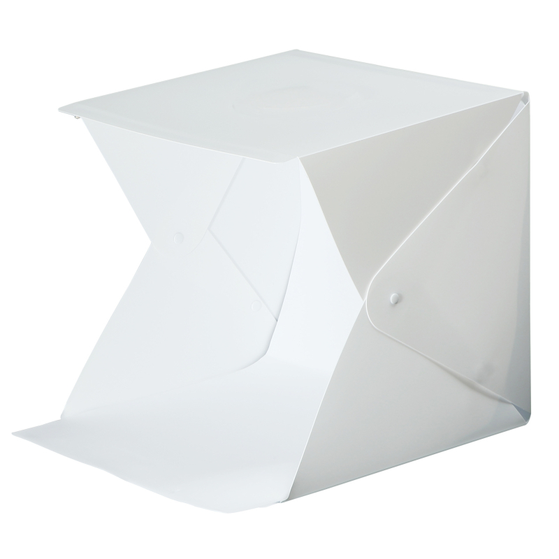 Fotografijos šviesos dėžutė su LED, sulankstoma, nešiojama, švelnus apšvietimas, atspari vandeniui