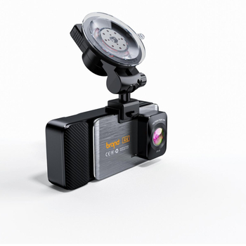 3-обективен автомобилен регистратор за движение с 4K запис, подобрено нощно виждане, Wi‑Fi управление чрез приложение и GPS траектория