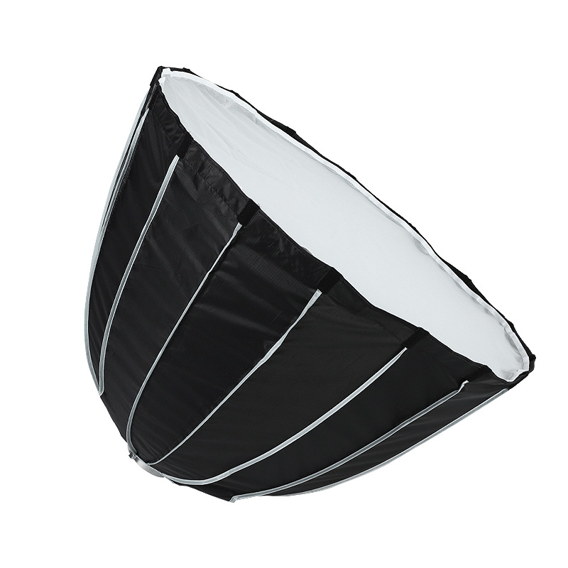 Švelnaus šviesos įrenginys asmeninei fotografijai su groteliniu gaubtu ir atspindinčia medžiaga — Shangwei, 2023