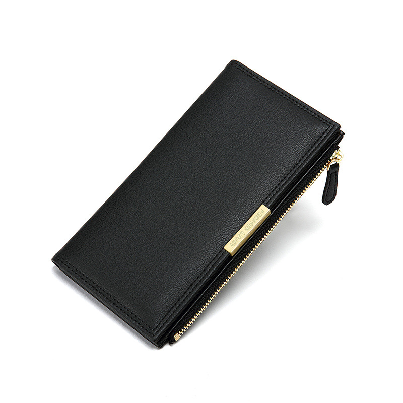 Ženski bifold novčanik, japansko-korejski stil, velika kapaciteta, više pretinaca za kartice, PU koža